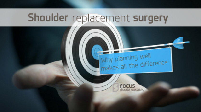 planning shoulder replacement surgery