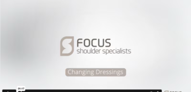 How to change a dressing post surgery